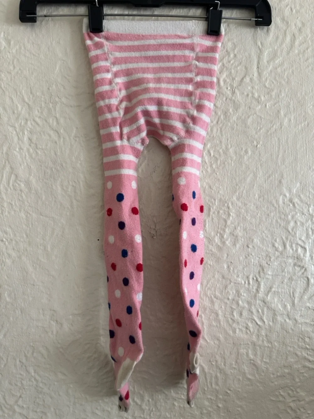 Hanna Andersson Pitter Pattern Tights Perfect Pink